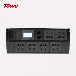 TOWE同为智能桌面PDU插排座远程控制RS232/485协议数显电源管理器