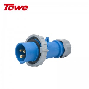 TOWE同为16A/32A/63A工业连接器IP67工业航空插头插座明装暗装