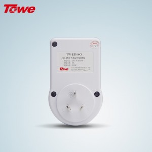 TOWE 同为16A大功率电子定时器插座/转换器7天24小时循环定时器插座 TW-ED16G 白色
