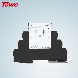 TOWE同为5v12V24V工业RS232RS485信号防雷热插拔防雷浪涌保护器