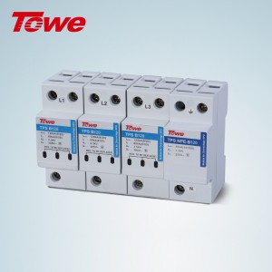 TOWE同为第一级B级120KA大通流量压敏型电压高能电源电涌保护器
