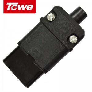 TOWE 同为()C13/C14自接线插头C19/C20英标美标德标国标10A转通用孔插头转换器 16A C20插头 TW-F-CT-C20