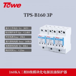 TPS B160 3P 三相 Imax:160KA