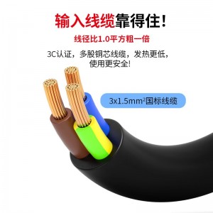 TOWE同为通用型桌面PDU插座5米超长线缆插座工业级多路安全延长线插座摔不烂高强度铝合金阳极氧化外壳插座 APZ-1014/1014K/1014S/1028S/1026U/1026USK4