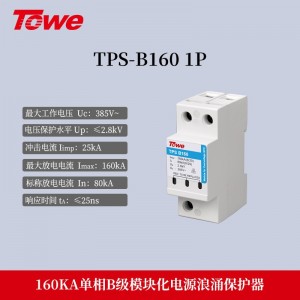 TPS B160 1P 单极 Imax：160KA