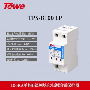 TPS B100 1P 单极 Imax:100KA