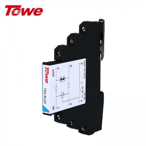 TOWE同为M系列超薄测控信号系统电涌保护器 附带熔断器回路保护 适用于各种过程I/O 适用RS232/422/485 可用于本安电路 TMS-M05R/TMS-M12R/M24R/M48R