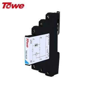 TOWE同为M系列超薄测控信号系统电涌保护器 附带熔断器回路保护 适用于各种过程I/O热电偶4-20A仪表回路 停车系统和火焰 气体探测器等 TMS-M05X/M12X/M24X/M48X