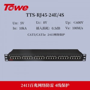 TTS-RJ45-24E/4S 4线保护
